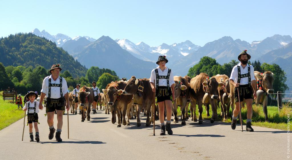 Hornblick Fewo- Ab Mai Freie Fahrt Mit Bergbahnen Oberstdorf Exterior foto